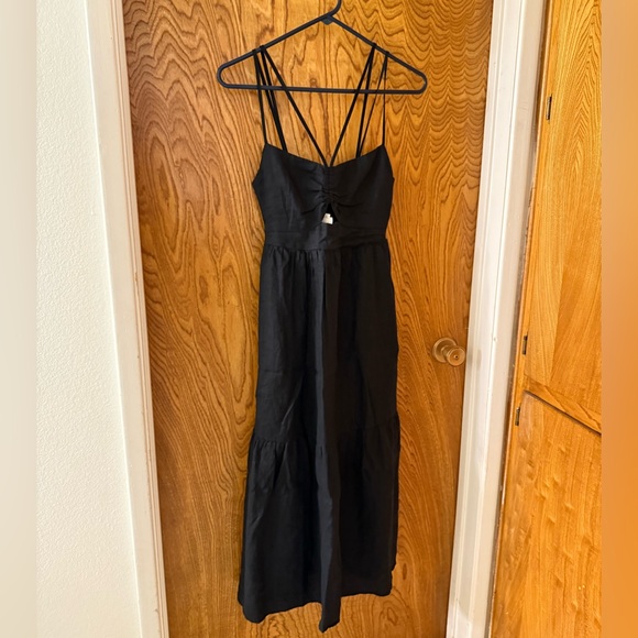 Mango Dresses & Skirts - Mango Black Strappy Maxi Dress